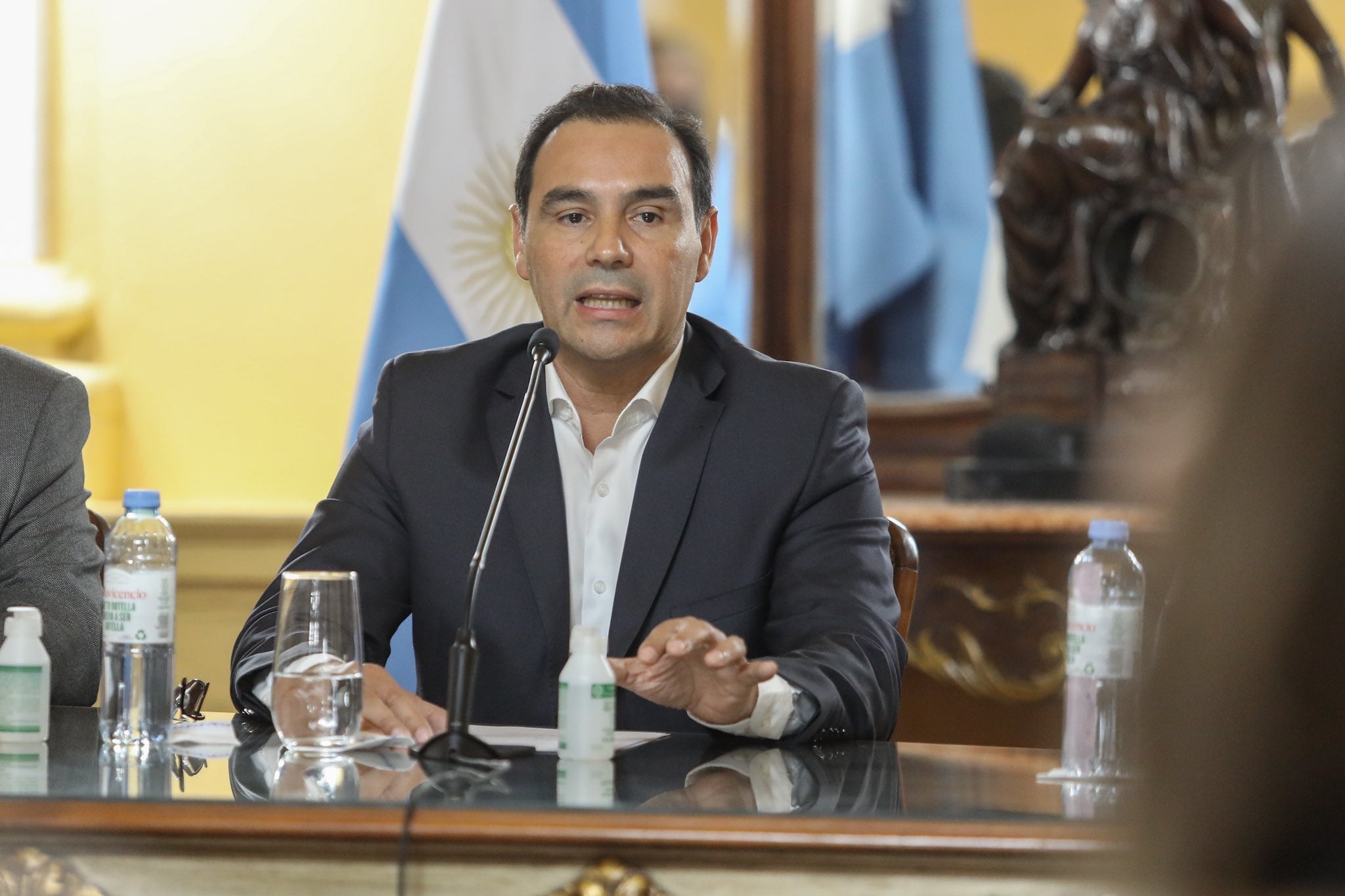 El gobernador de Córdoba, el radical Gustavo Valdés