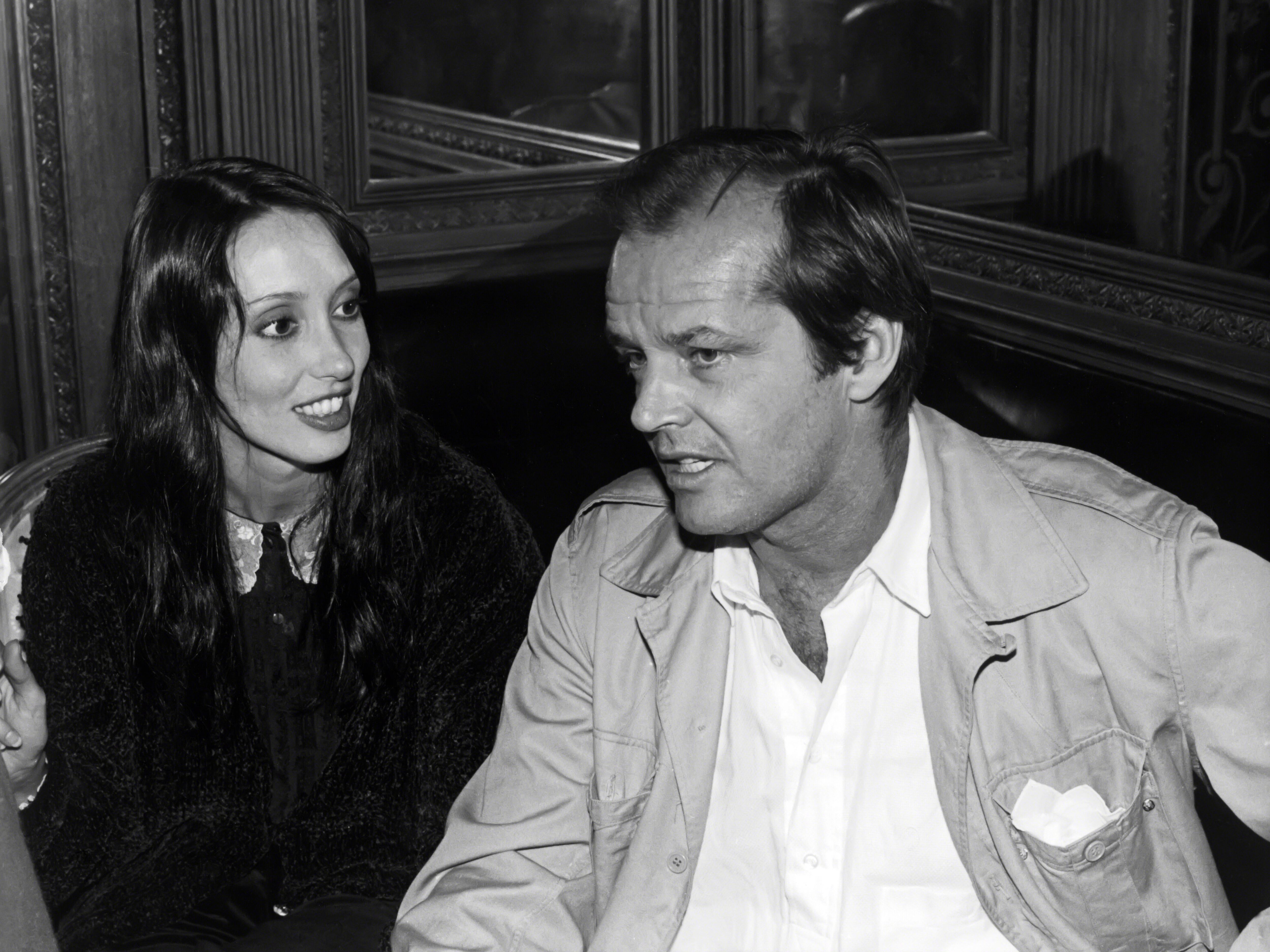 Shelley Duvall y Jack Nicholson