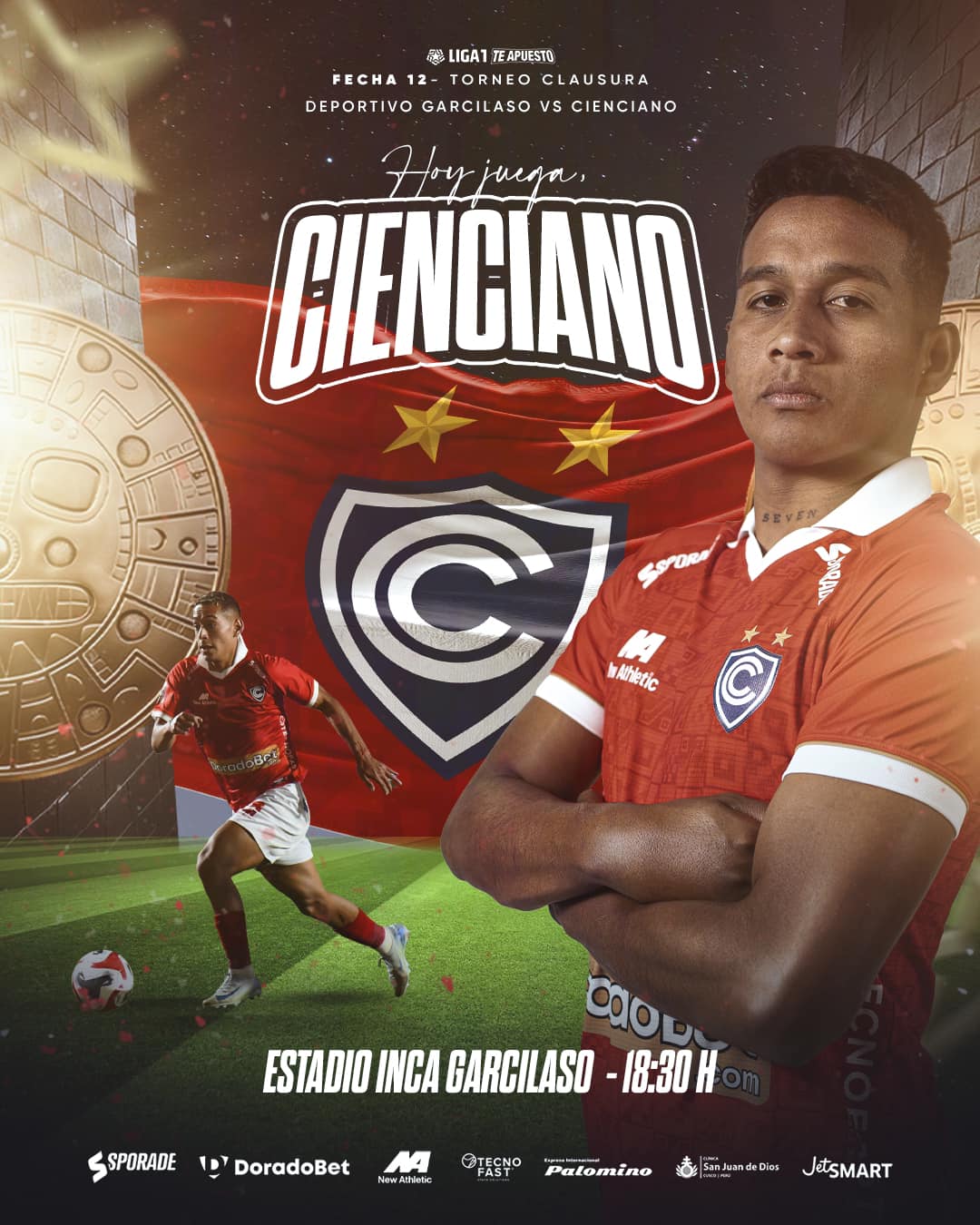 Cienciano se medirá ante Deportivo Garcilaso por la fecha 12 del Torneo Clausura.