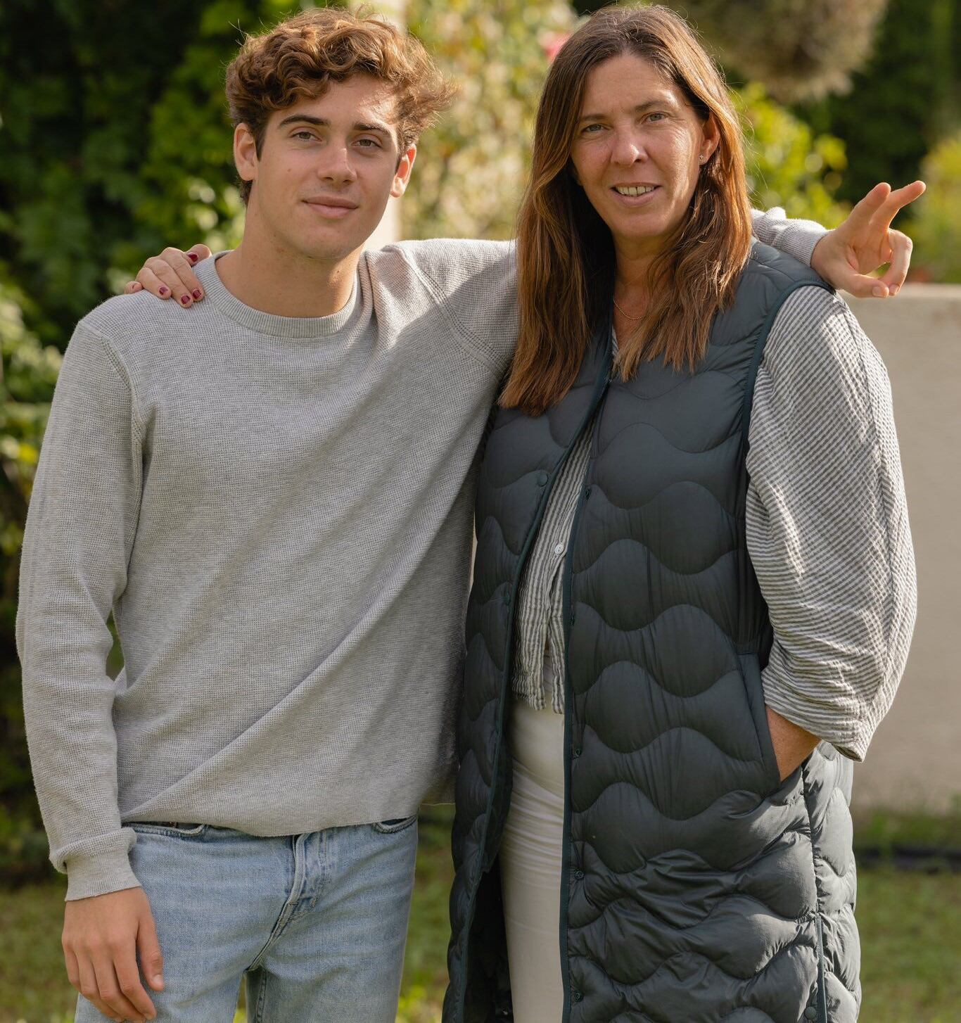 Franco Colapinto junto a su mánager, María Catarineu (@francolapinto)