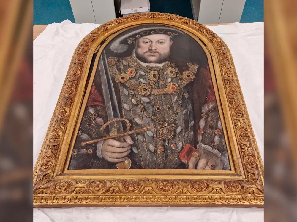 Un historiador de arte descubre un retrato perdido de Enrique VIII en el fondo de una publicación en redes sociales