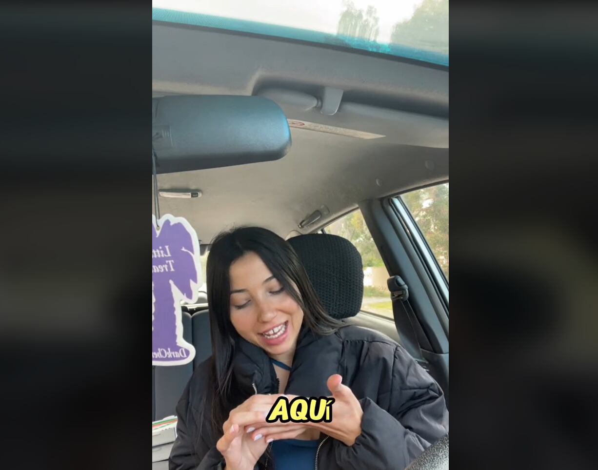 Marta Socorro, contando su experiencia más surrealista en Australia (@martasocorro4 / TikTok)