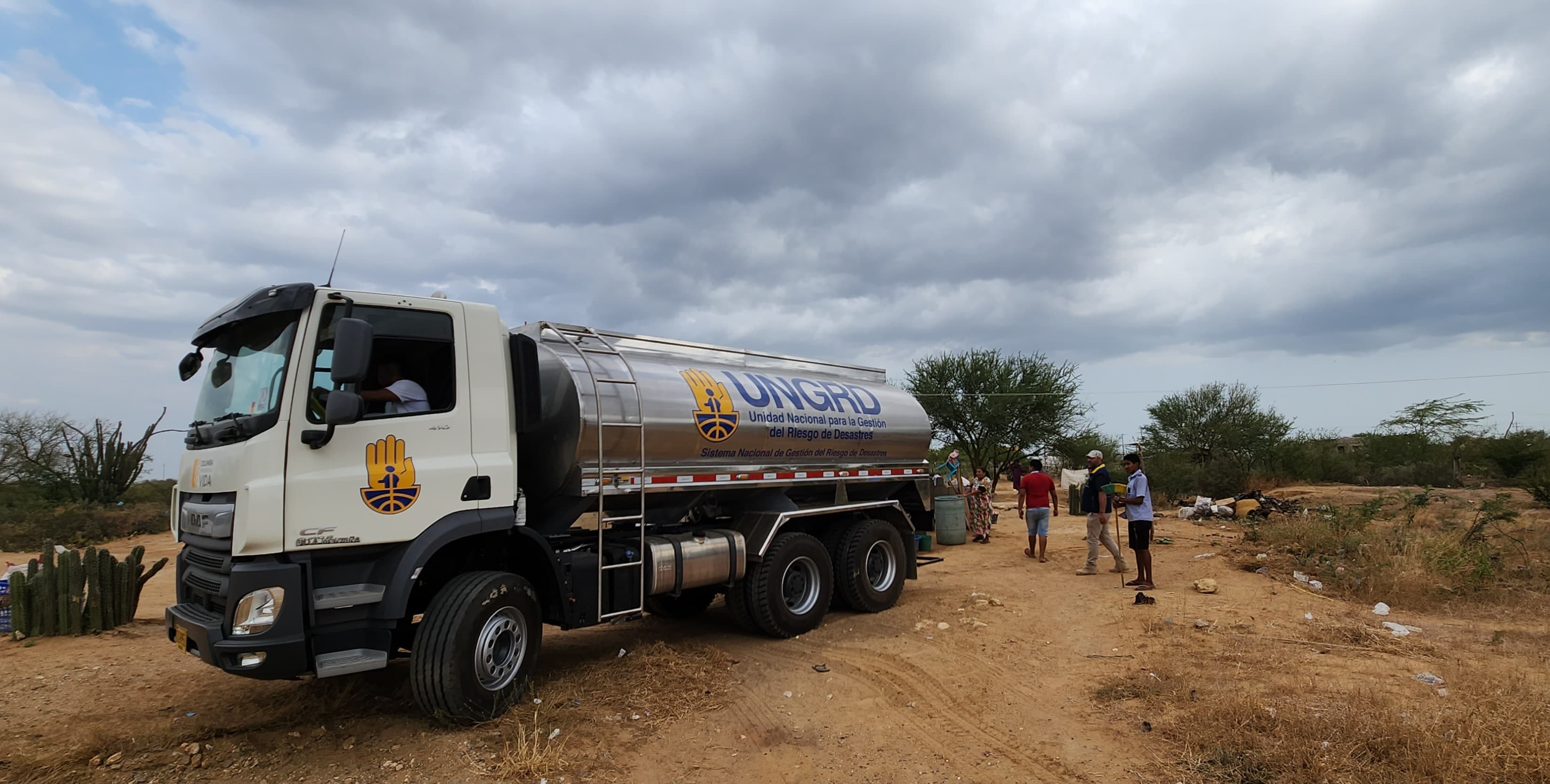 Para la Ungrd la contratación de 40 carrotanques para suplir la necesidad de agua en La Guajira fue transparente - crédito Ungrd