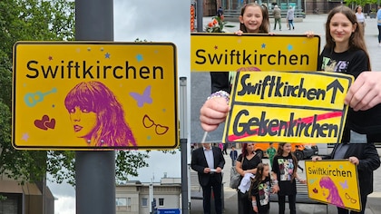 Fans de Taylor Swift en Alemania cambiaron el nombre de una ciudad por la llegada del Eras Tour 