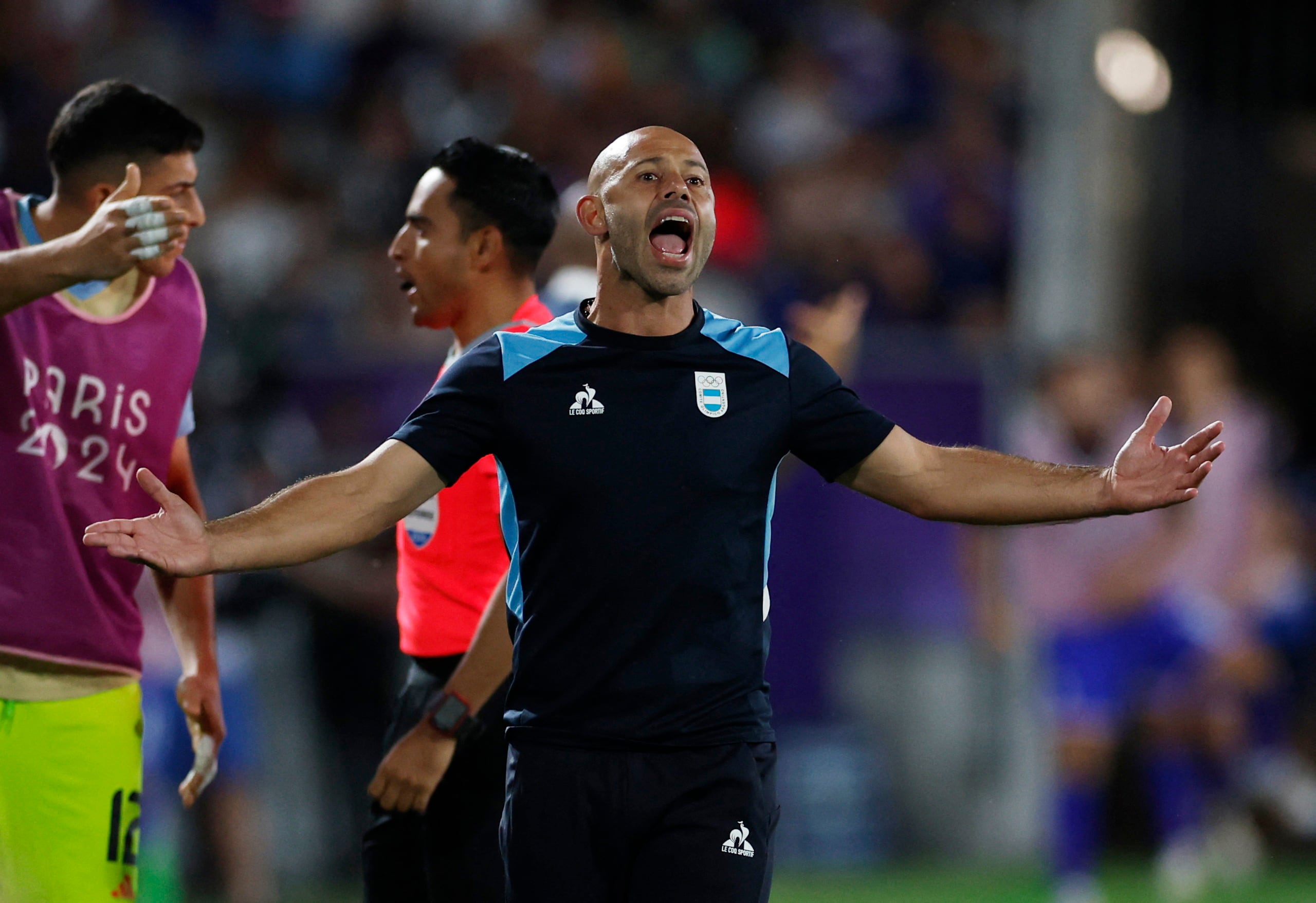 Argentina no pudo avanzar a las semifinales (REUTERS/Stephane Mahe)