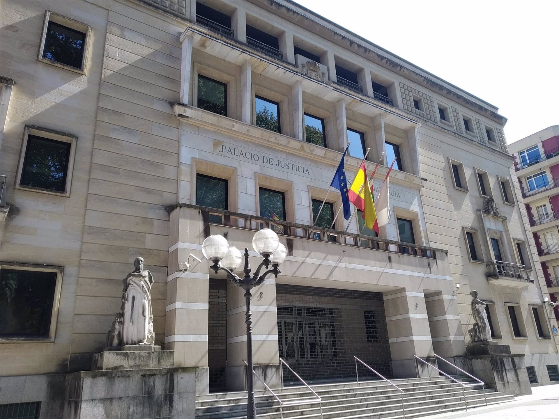 Sede del Tribunal Superior de Justicia del País Vasco (TSJPV), en Bilbao. (Europa Press)
