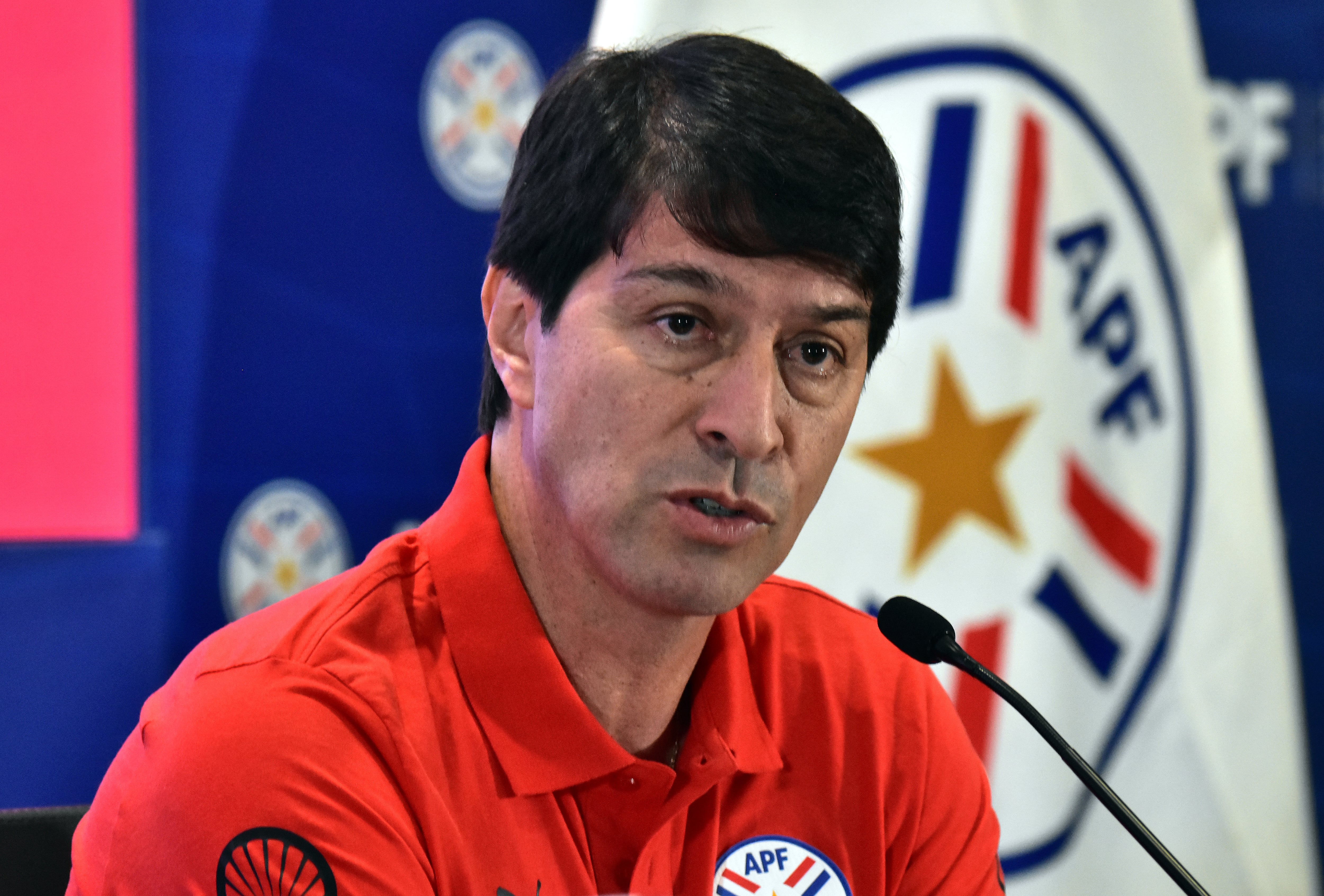 Garnero sólo dirigió 10 partidos al frente de Paraguay. Foto: EFE/ Daniel Piris 