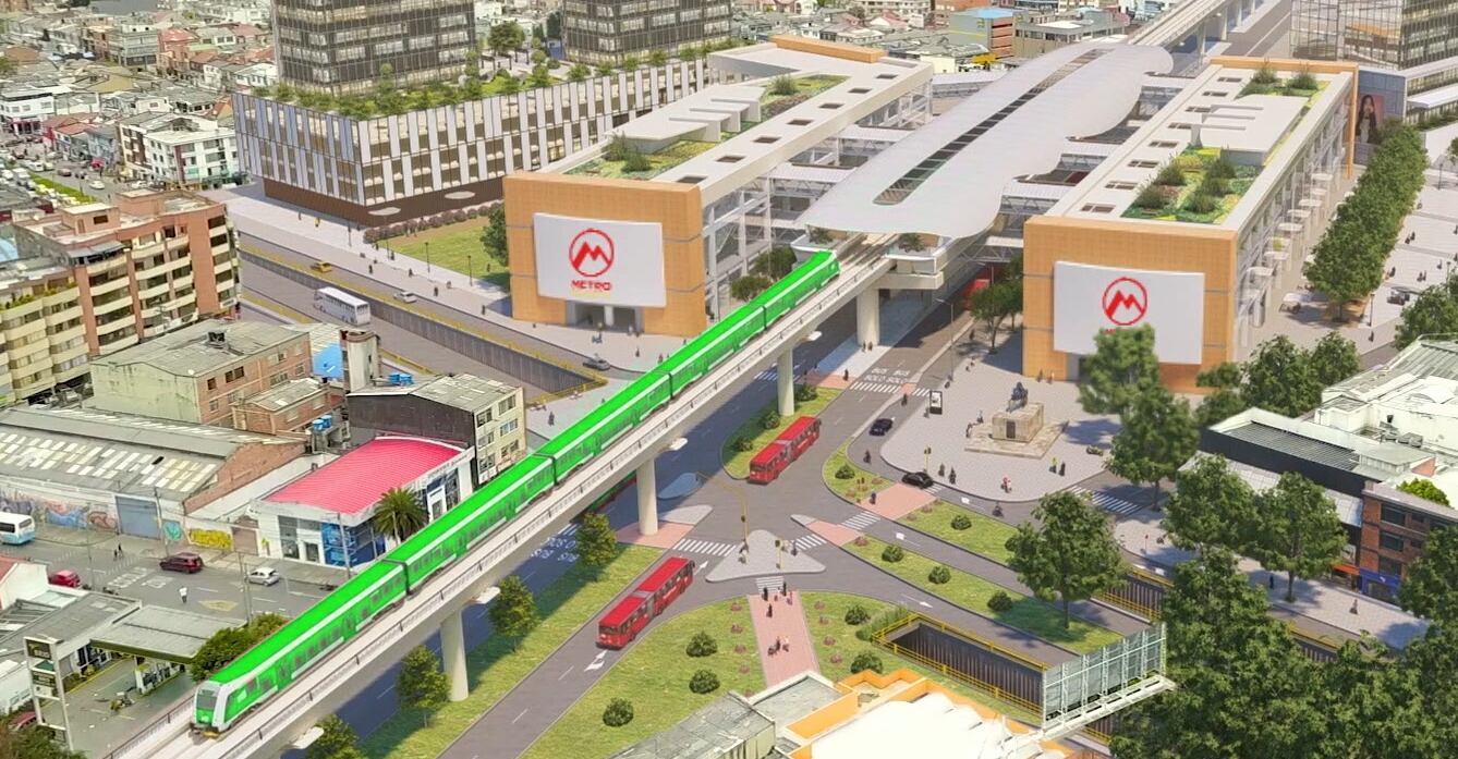 No habrá tráfico mixto por la avenida Caracas con la construcción del Metro de Bogotá - crédito EMB