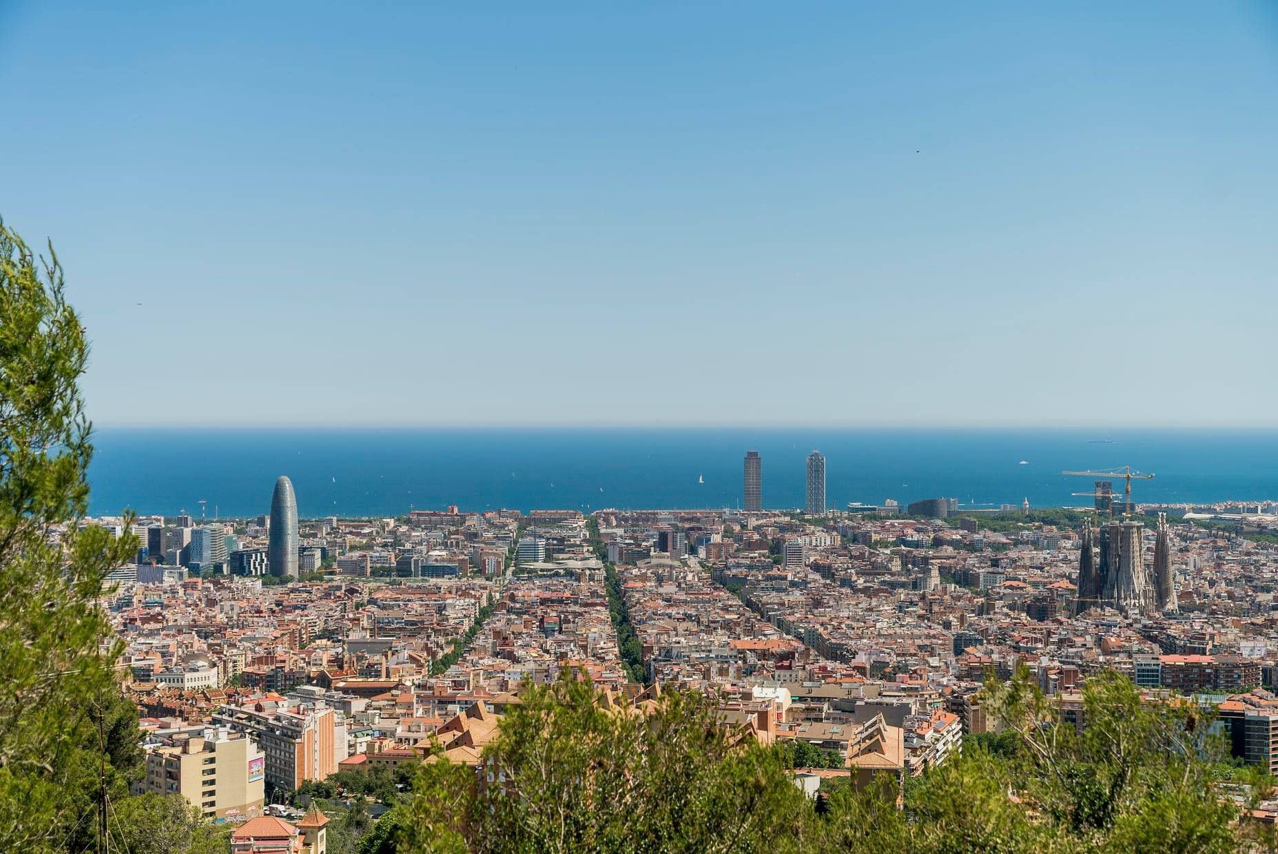 En Barcelona la temperatura máxima ronda los 30 grados y la mínima los bajo cero (Gobierno de Barcelona)