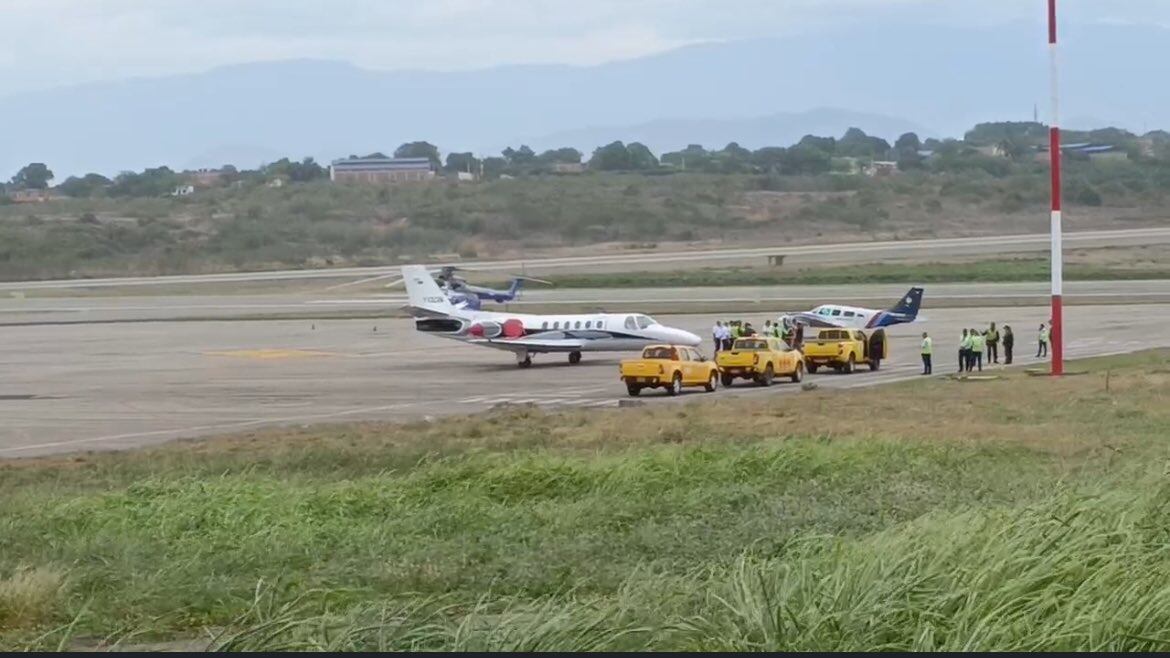 Identificaron a los tripulantes de la aeronave venezolana que aterrizó en Cúcuta: hay dos militares armados