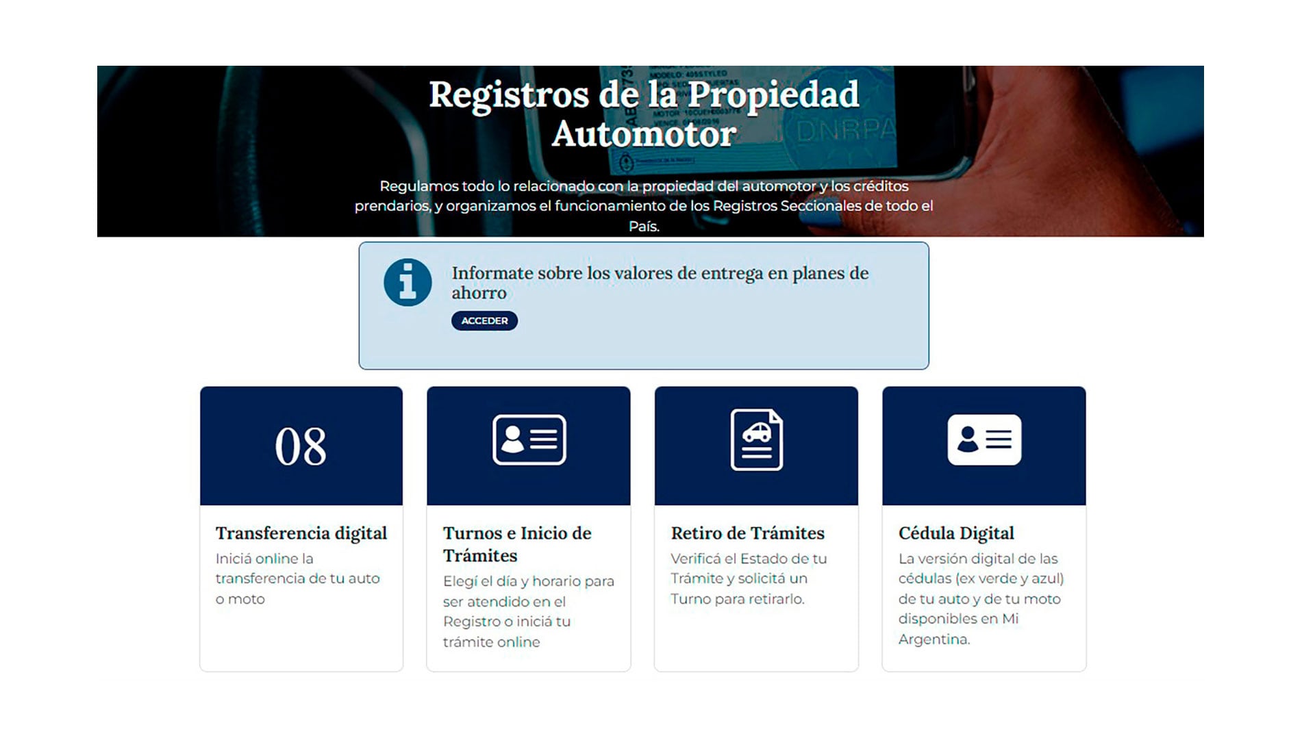 registros automotor digital