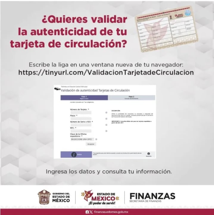 La falsificación de documentos públicos, como las tarjetas de circulación, conlleva severas sanciones legales (Imagen: Especial)