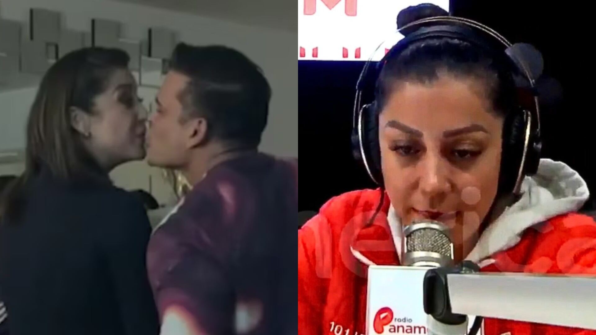 Karla Tarazona se pronunció en su programa radial luego que Magaly Medina difundiera imágenes de su beso con Christian Domínguez.