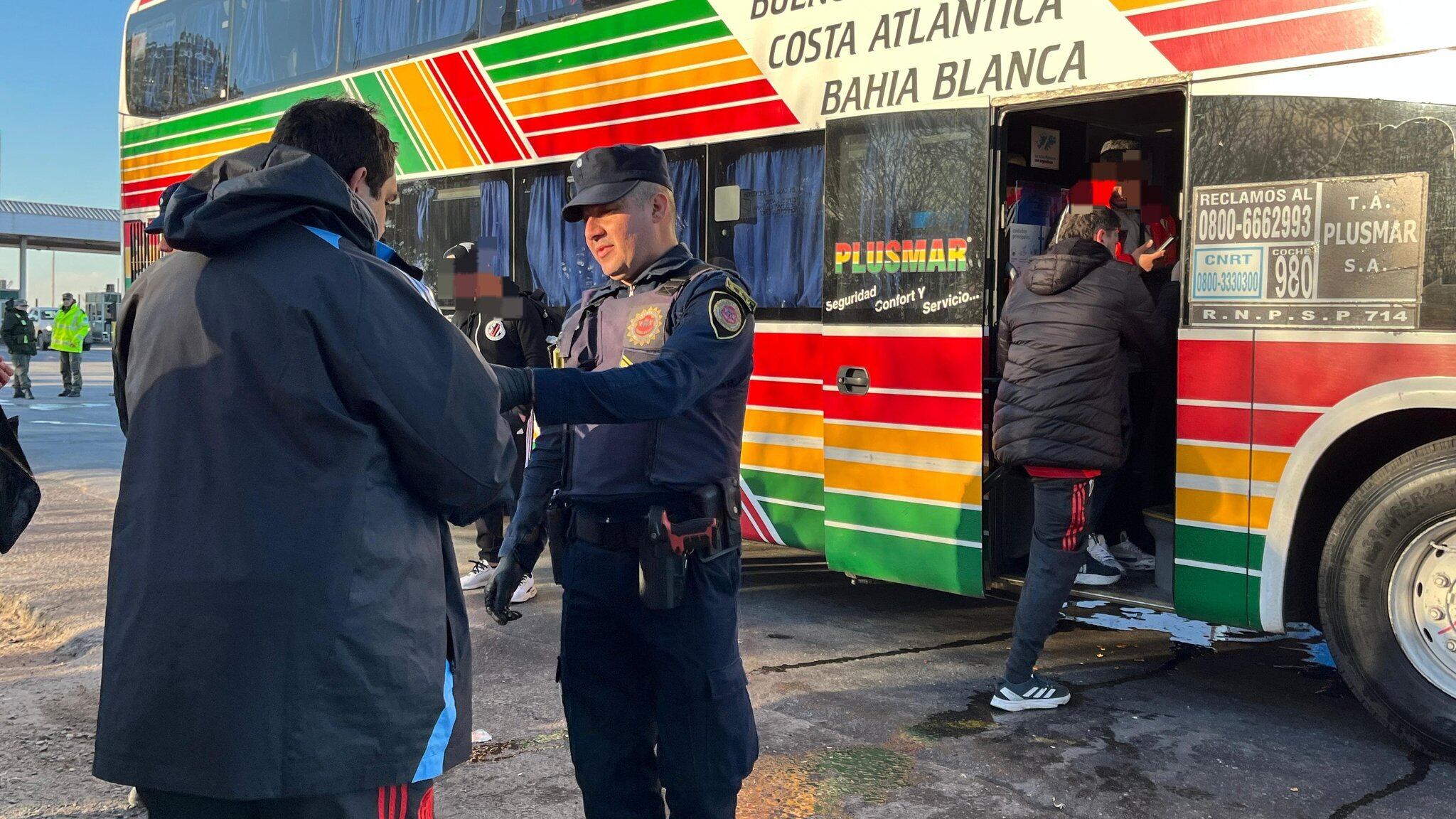 Barras de River detenidos en la previa al partido contra Talleres por la Copa Libertadores