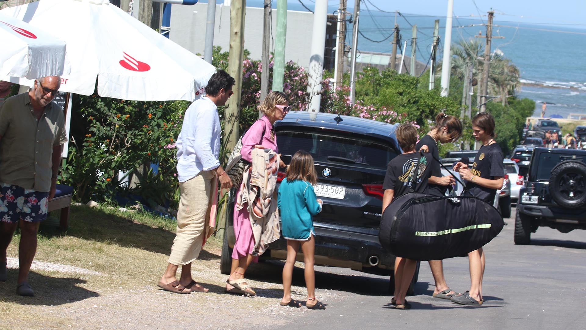 Las vacaciones de Dolores Barreiro y el novio en Punta del Este