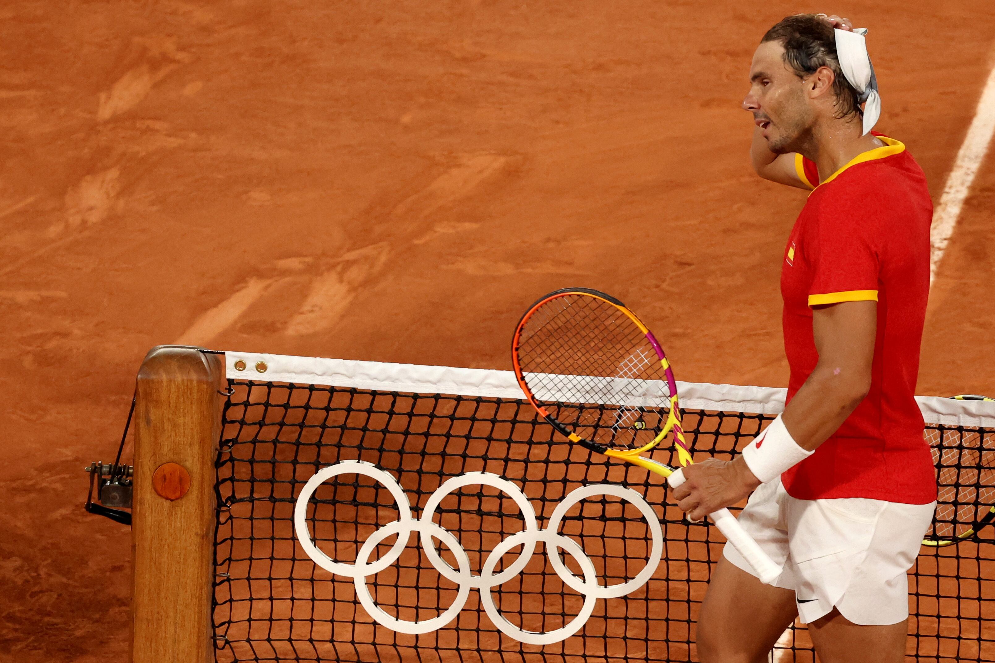 Rafa se retiró de París sin medallas. Foto: REUTERS/Phil Noble