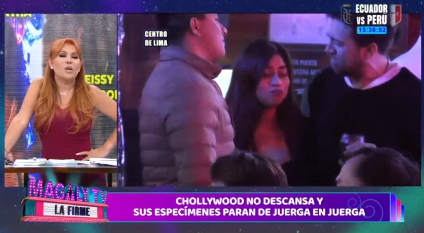 La nueva actitud de Priscila Mateo ante las cámaras de ‘Magaly TV La Firme’. (Captura: Magaly TV La Firme)