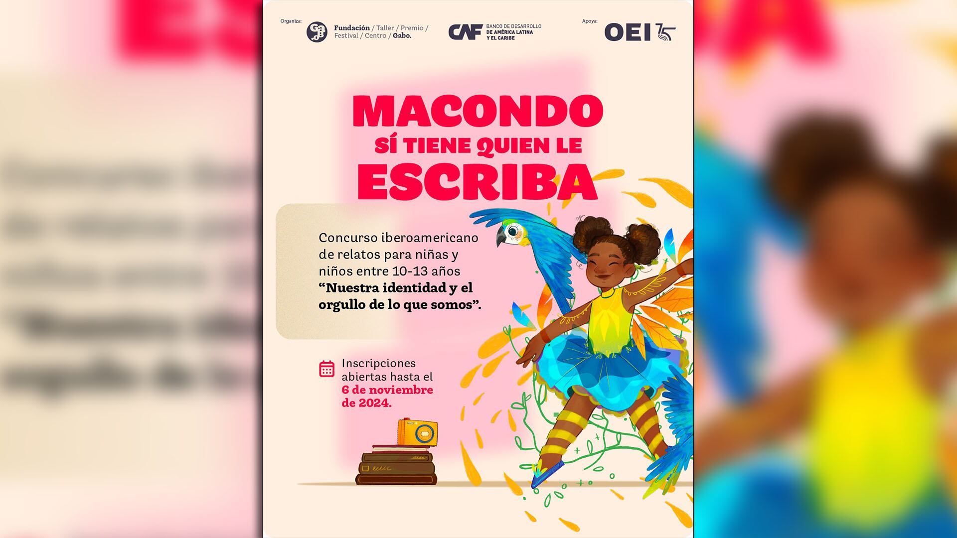 Concurso Macondo sí tiene quien le escriba portada