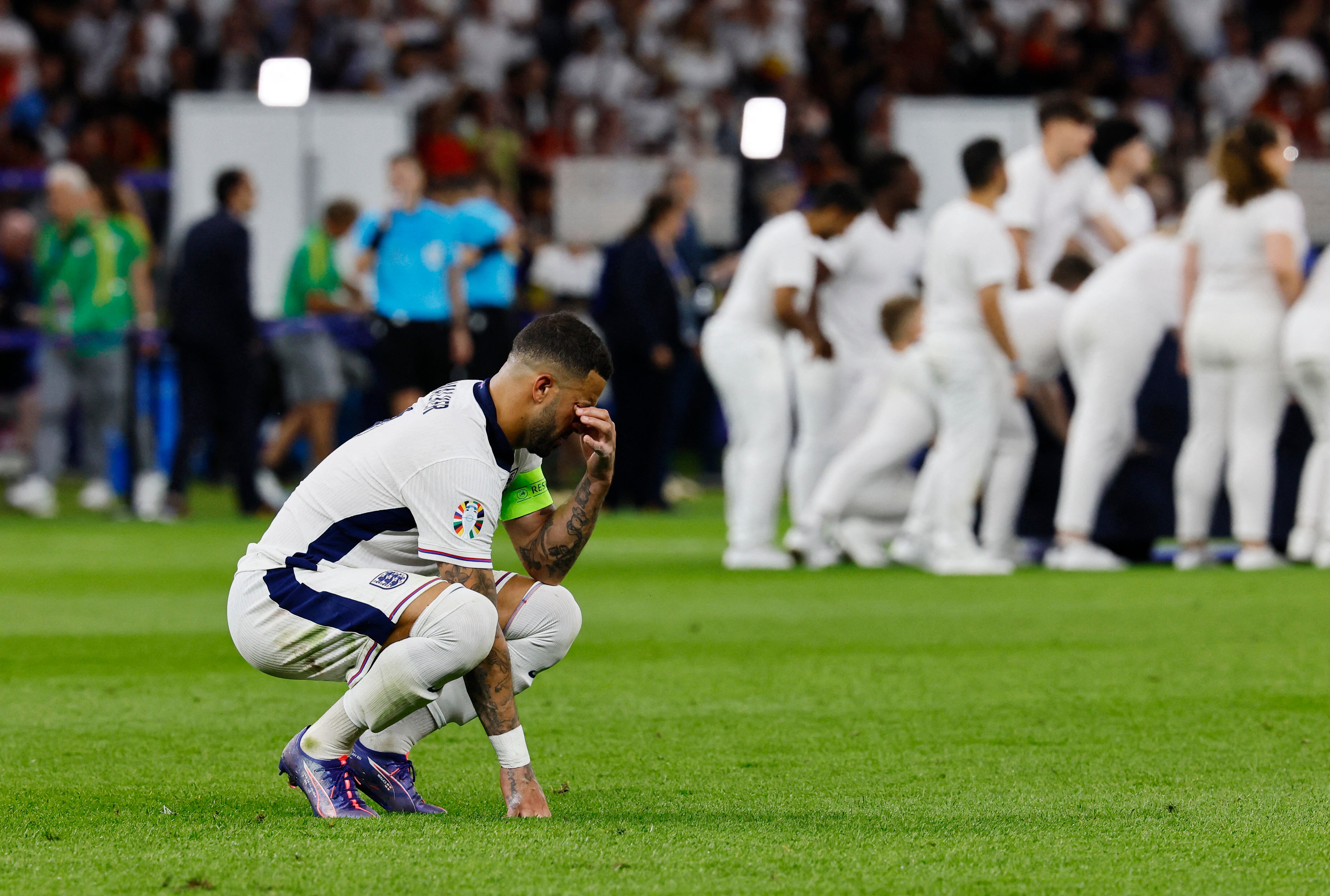 Kyle Walker quedó una vez más en el centro de la escena por un escándalo de su vida privada (REUTERS/Wolfgang Rattay)