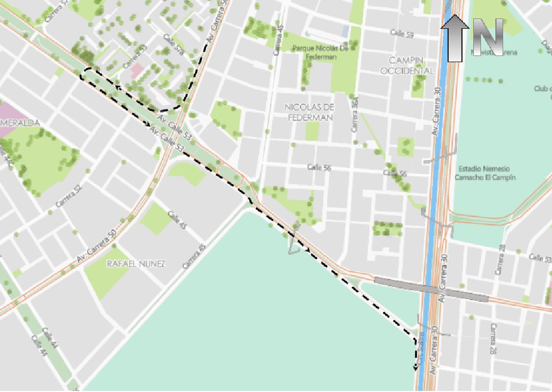 Se recomienda hacer uso de modos de transporte no motorizados como la bicicleta y a pie, informó la Secretaría - crédito Secretaría Distrital de Movilidad