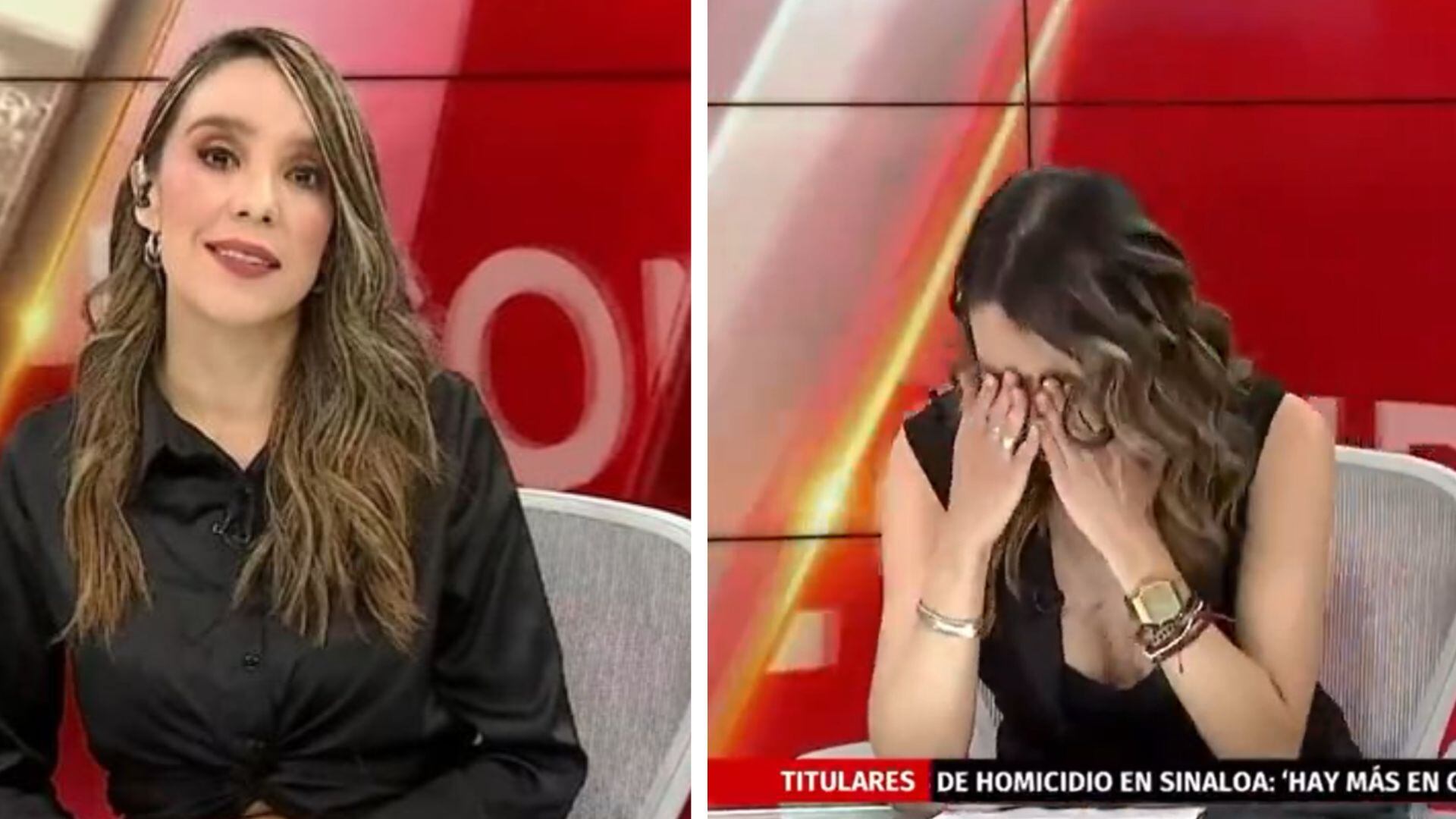 Conductora de noticiero se desvanece durante programa en vivo: es la segunda ocasión  