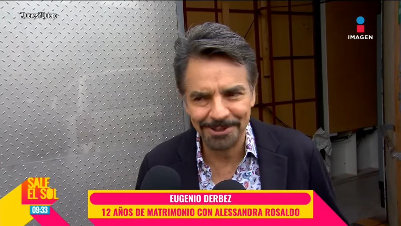 Eugenio Derbez visitó las instalaciones de Imagen Televisión. Su presencia generó especulaciones sobre un posible proyecto para la televisora.