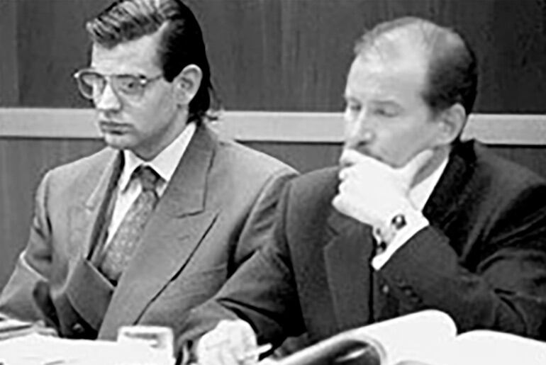 Álvarez durante el juicio en su contra