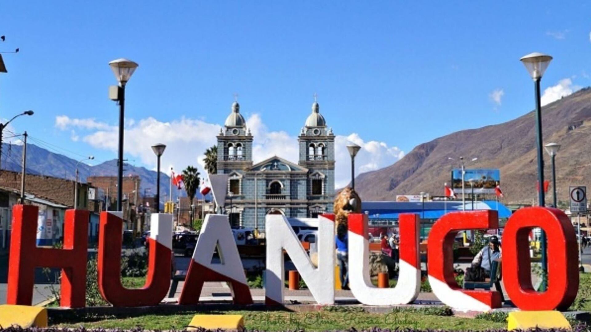 Plaza de armas de Huánuco