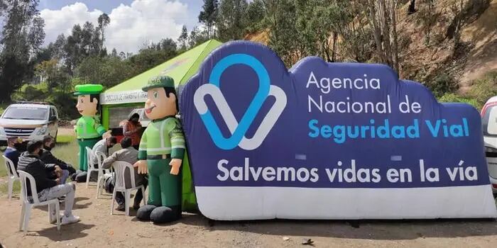 La Agencia Nacional de Seguridad Vial lanzó una campaña para mejorar la seguridad vial en Colombia - crédito Ministerio de Transporte