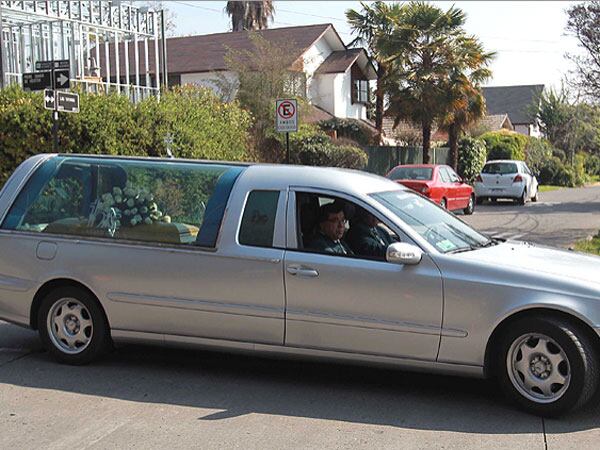 Coche fúnebre que atendía un servicio exequial se estrelló contra búfalos - crédito Diario El Mercurio