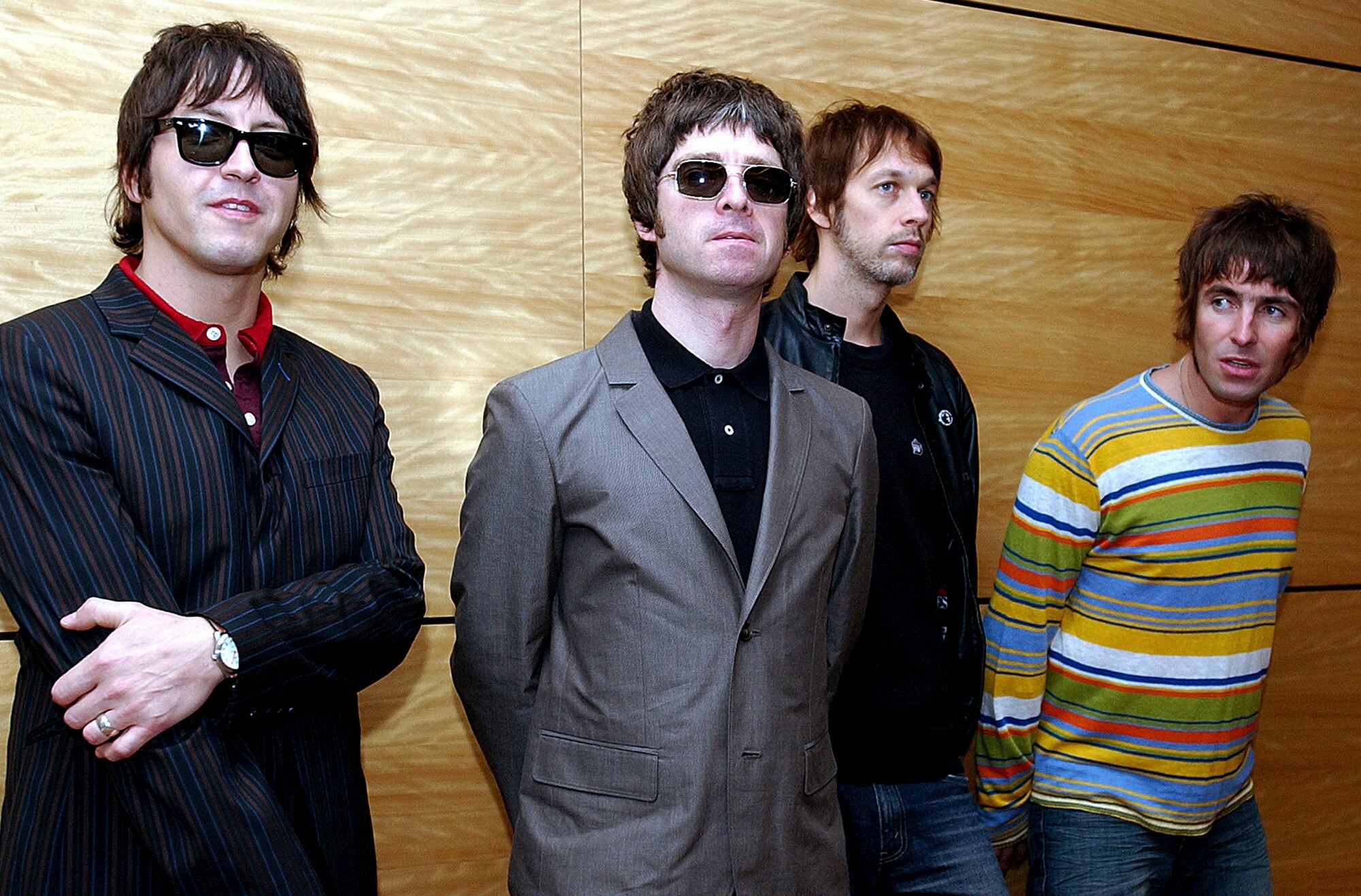 Oasis, formada en 1991, es una agrupación influyente del rock alternativo y britpop (AP/Lo Sai Hung)