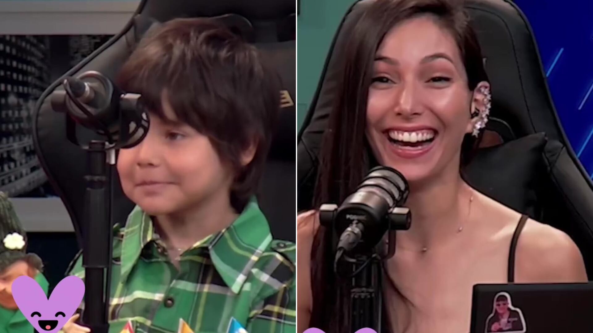 En una entrevista de streaming en Paraguay, un niño respondió de forma inocente y se volvió viral (Instagram)