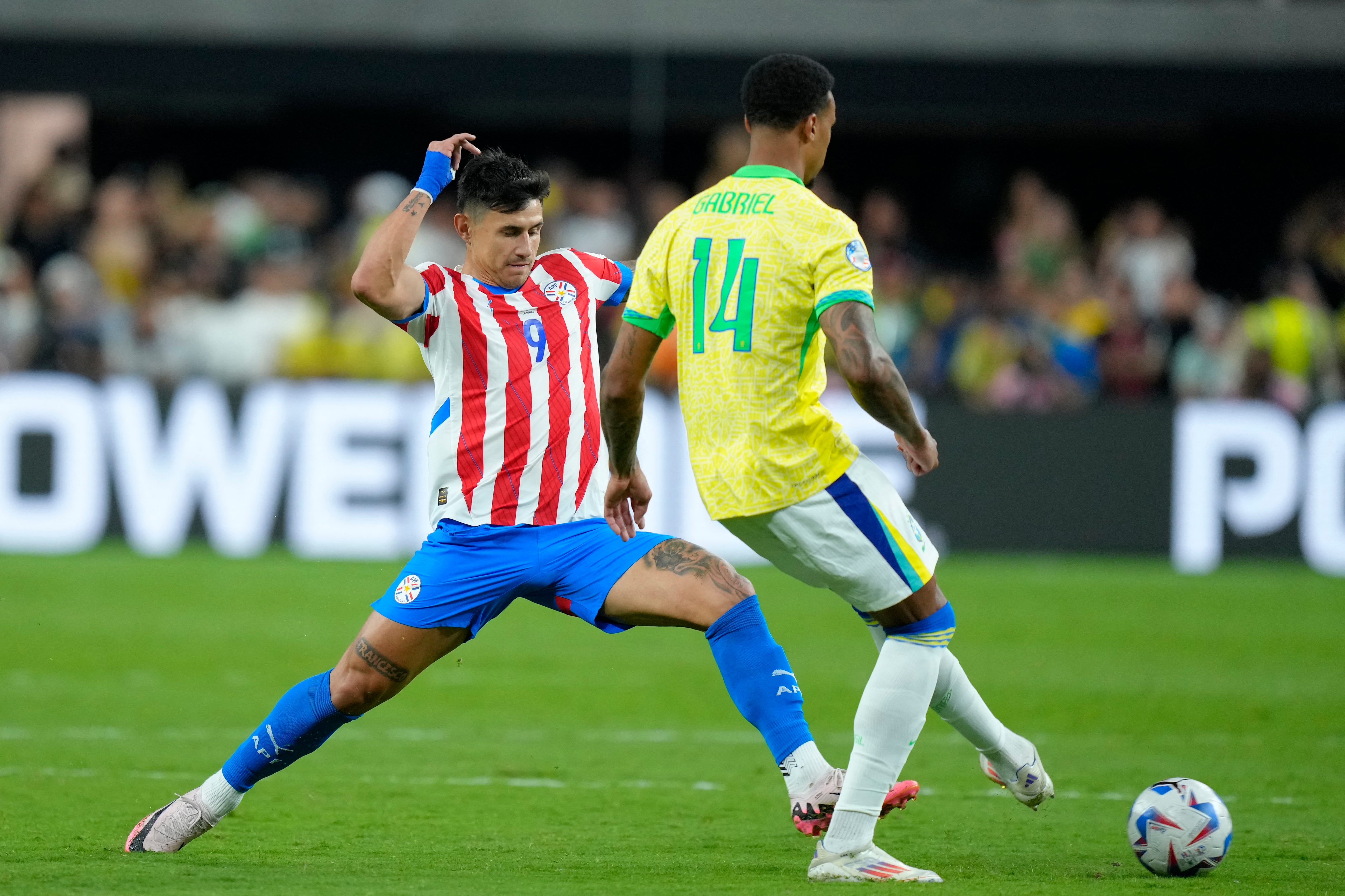 Adam Bareiro viene de disputar la Copa América con Paraguay (Credit: Lucas Peltier-USA TODAY Sports)