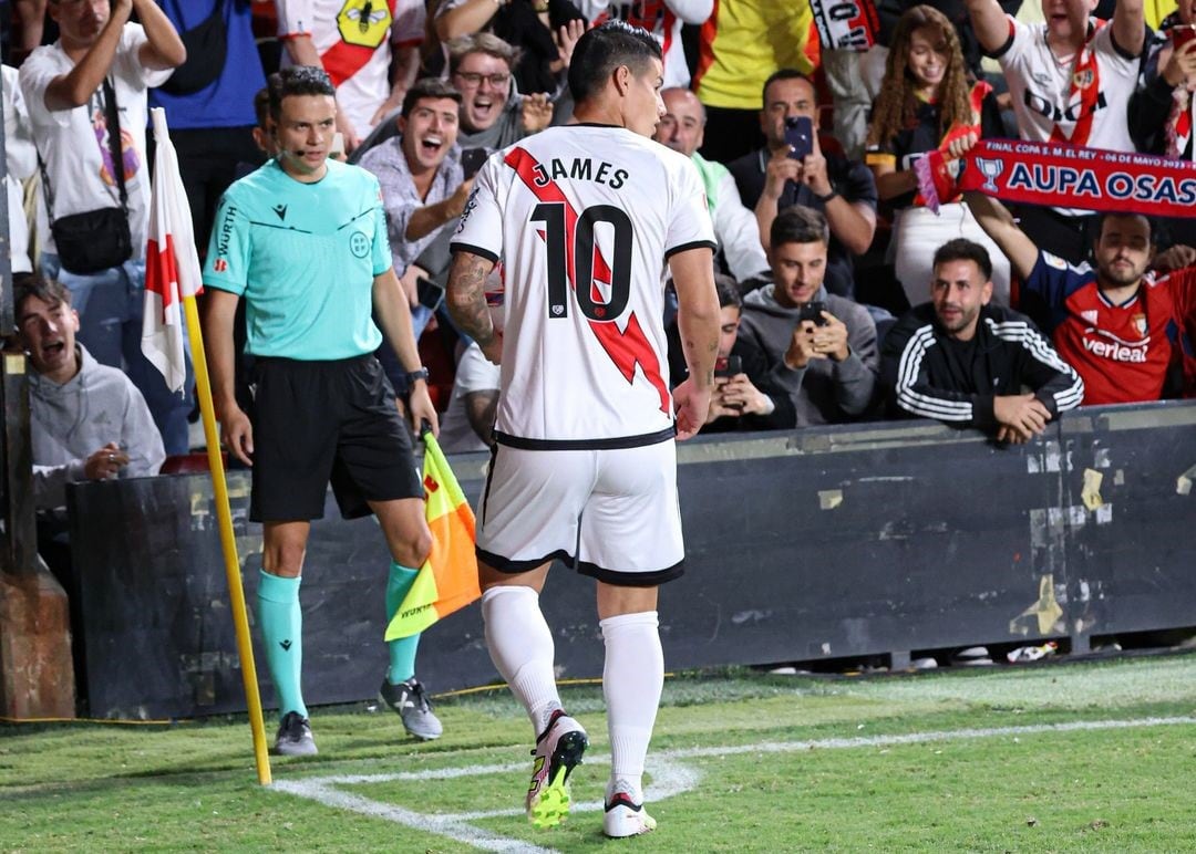 Este sería el plan en el Rayo Vallecano para hacer brilla a James Rodríguez