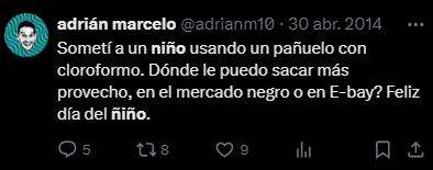 adrián marcelo funa adrián marcelo chistes humor negro