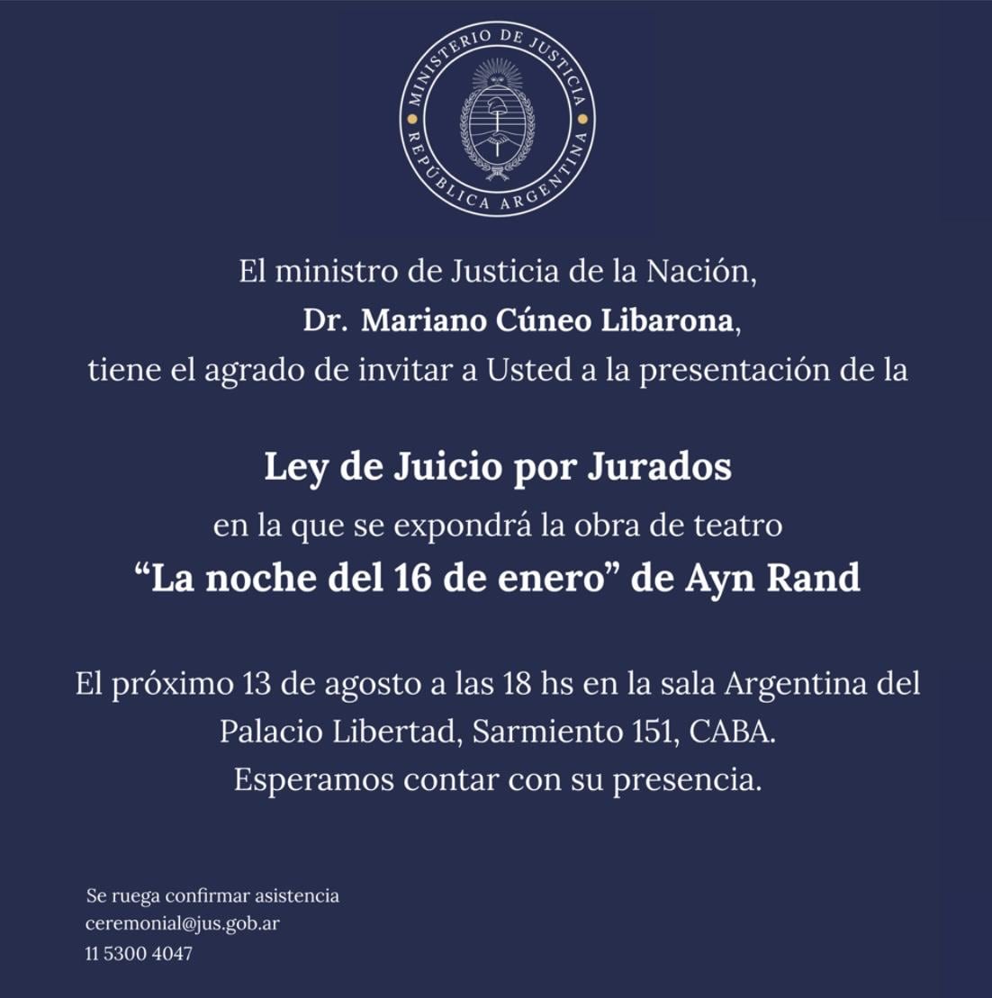 La invitación al teatro en la que Javier Milei y Amalia Yuyito González asistieron juntos al CCK