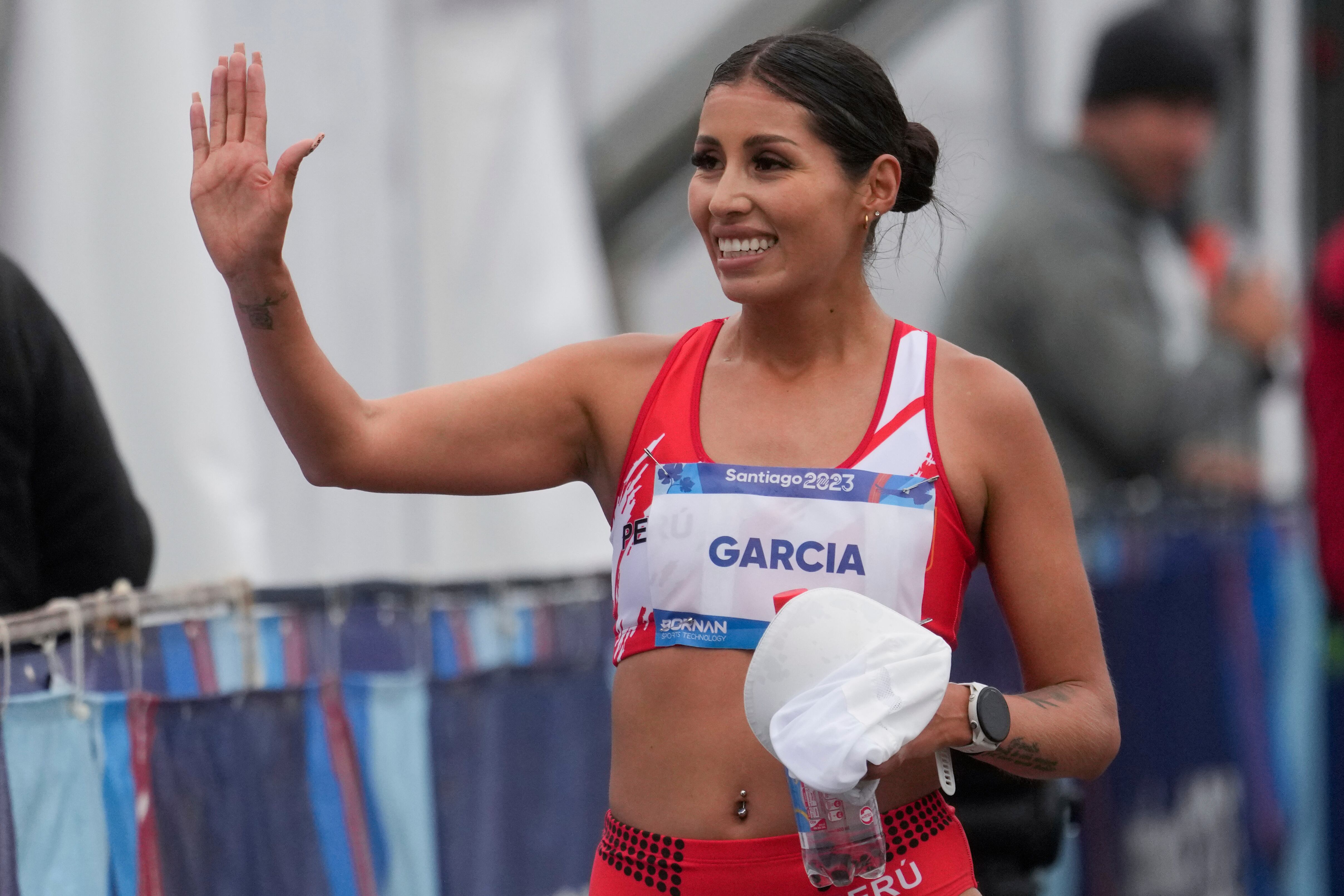 Kimberly García es la principal carta de Perú en los Juegos Olímpicos París 2024. Crédito: AP Foto/Moisés Castillo