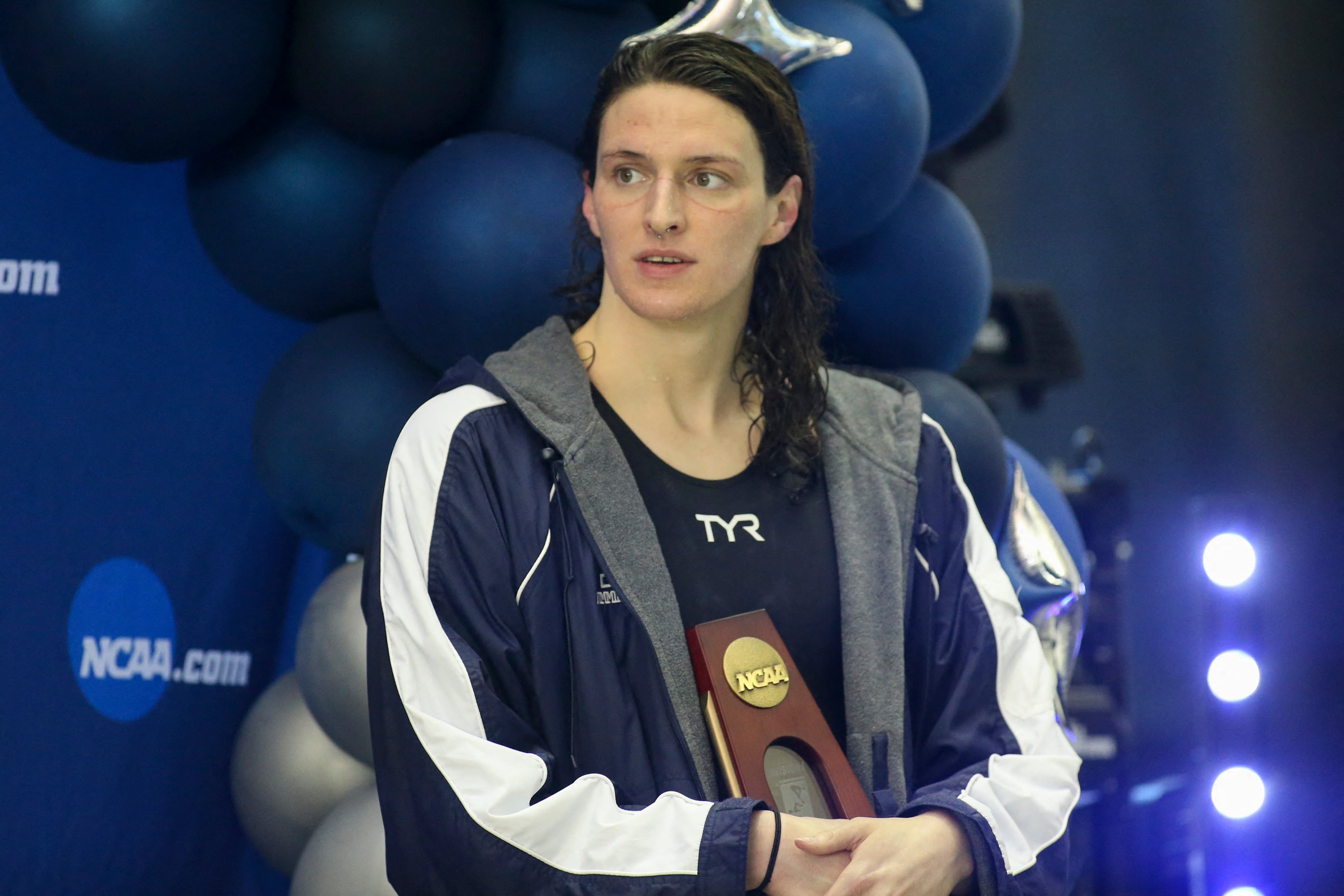 Lia Thomas es la primera campeona transgénero en la NCAA (Brett Davis-USA TODAY Sports)
