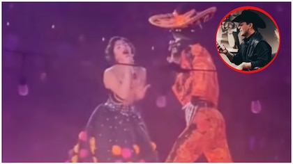 “¿Otro meme?”; Ángela Aguilar le grita a Christian Nodal que lo extraña en pleno concierto y la tunden en redes | VIDEO
