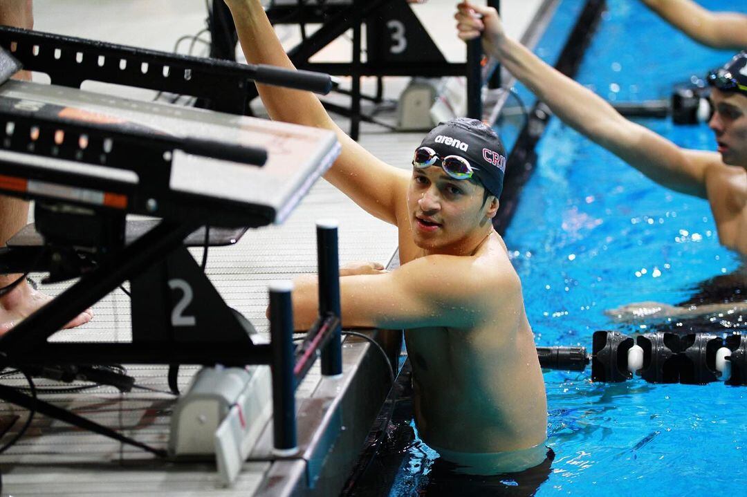 Anthony Rincón representará a Colombia en los 100 m espalda en París 2024 - crédito @anthonyrincon12/Instagram