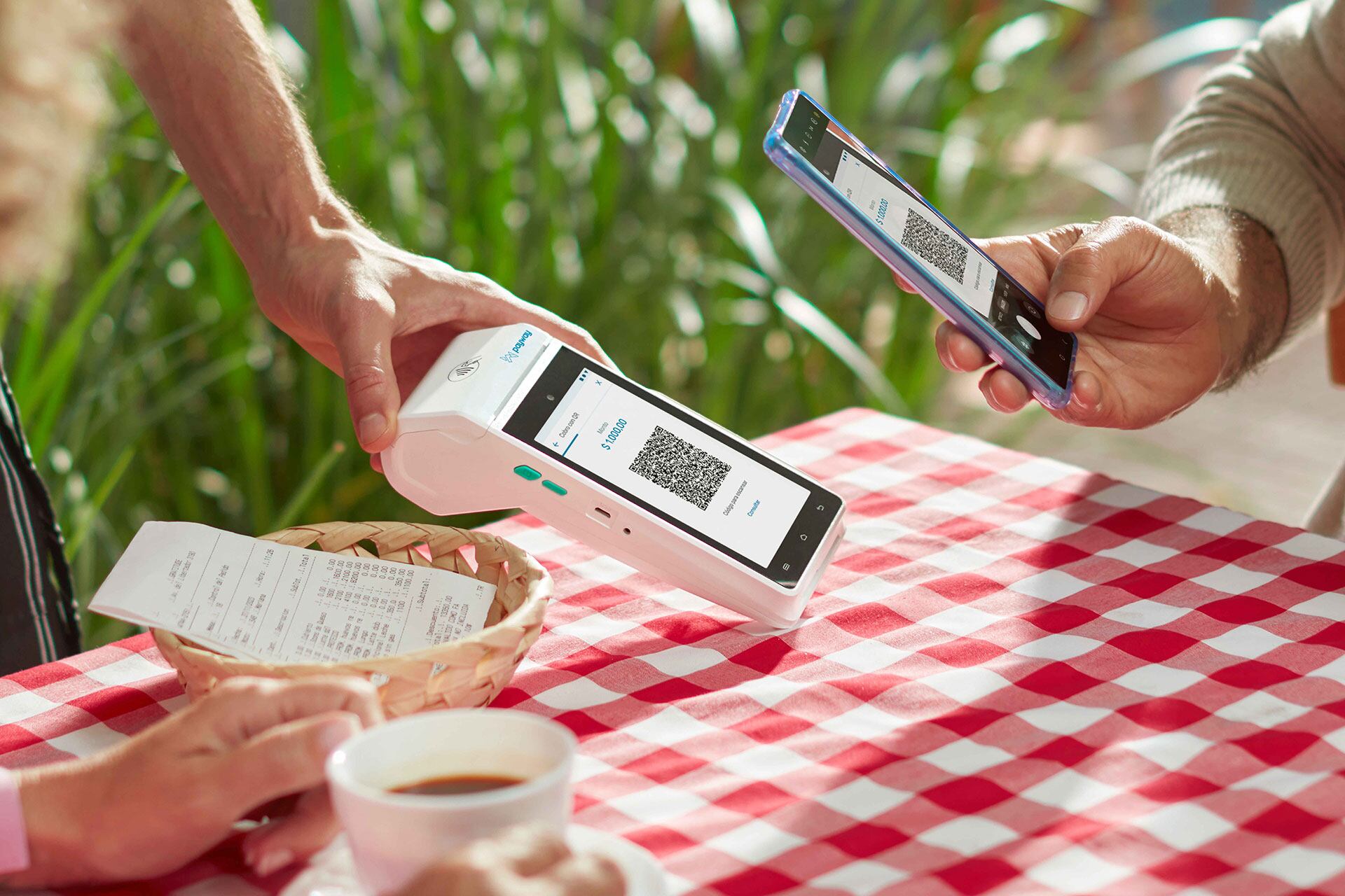 Pagos QR - Posnet POS Contactless Tarjeta de crédito