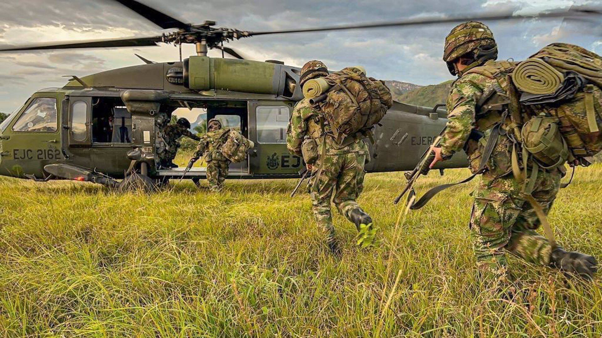 Los operativos se adelantaron en los departamentos de Cundinamarca y Nariño - crédito Ejército Nacional/Imagen de referencia
