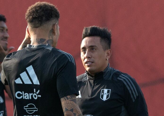 Paolo Guerrero y Christian Cueva han sido incluidos en la selección peruana para la Copa América 2024. - créditos: FPF