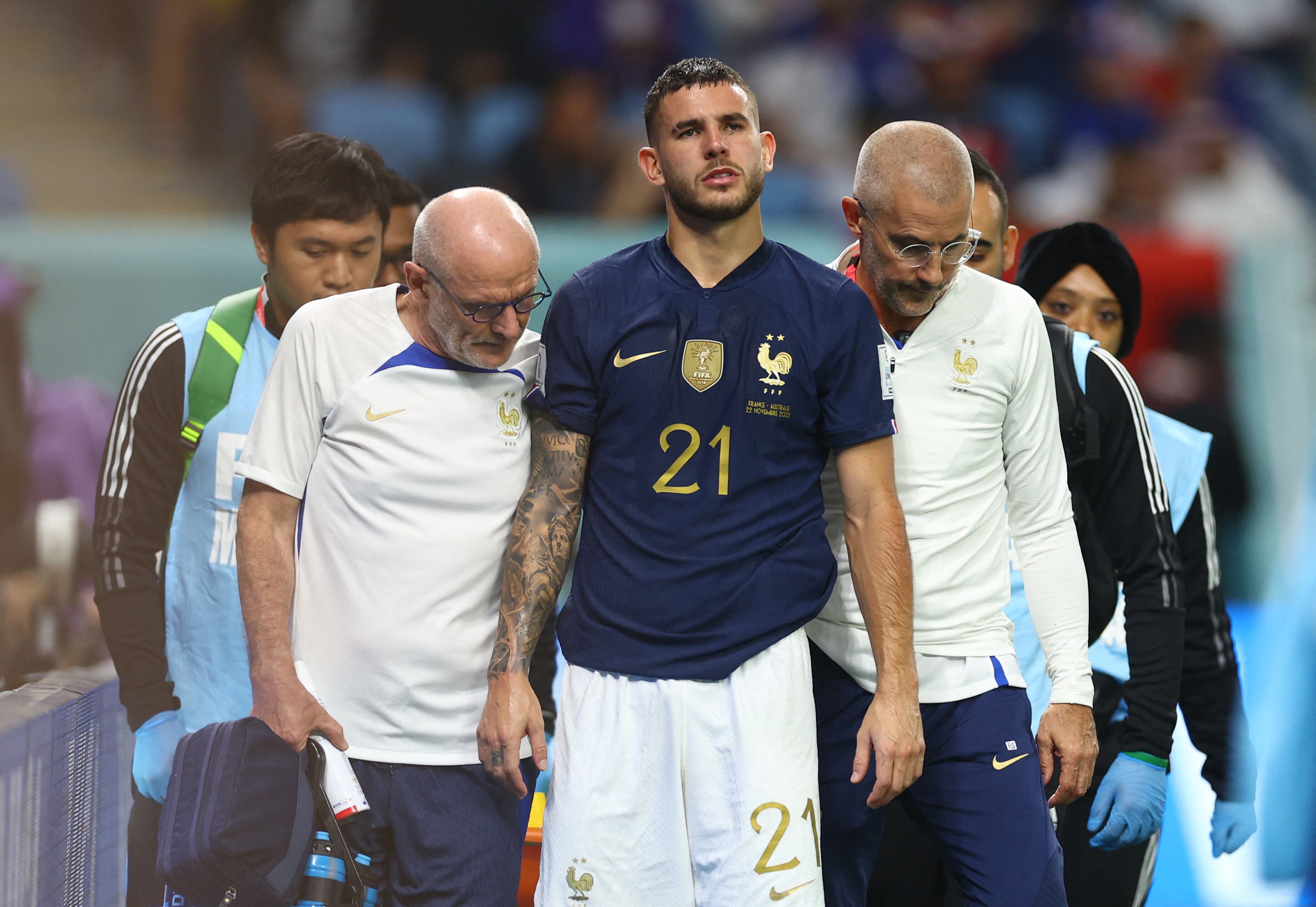 Antes de llegar al PSG, Lucas Hernández jugó en Atlético de Madrid y Bayern Múnich (REUTERS/Kai Pfaffenbach)