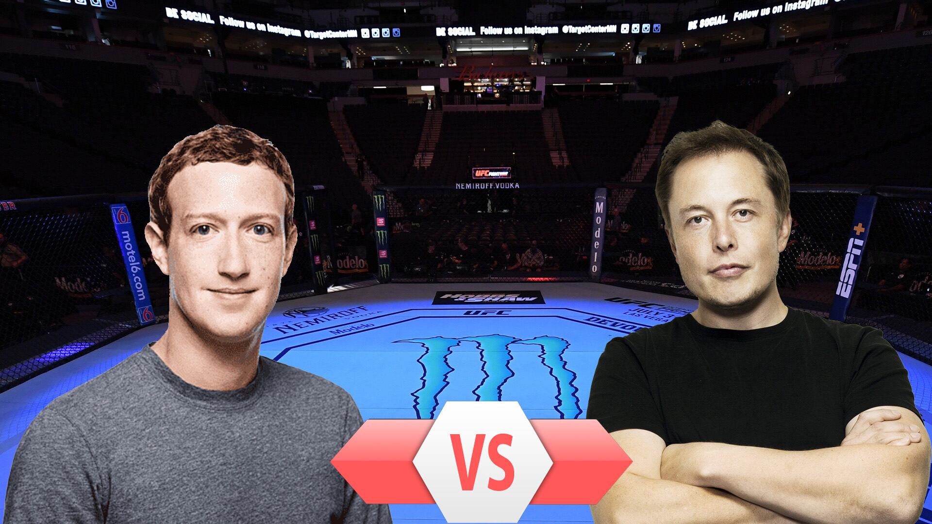 Elon Musk volvió a desafiar a Mark Zuckerberg para tener una pelea, bajo cualquier regla y en cualquier lugar.