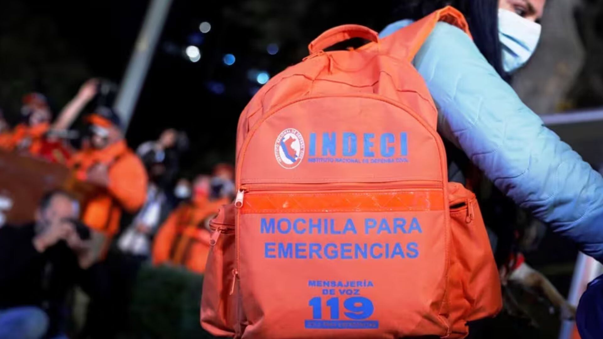 mochila de emergencia