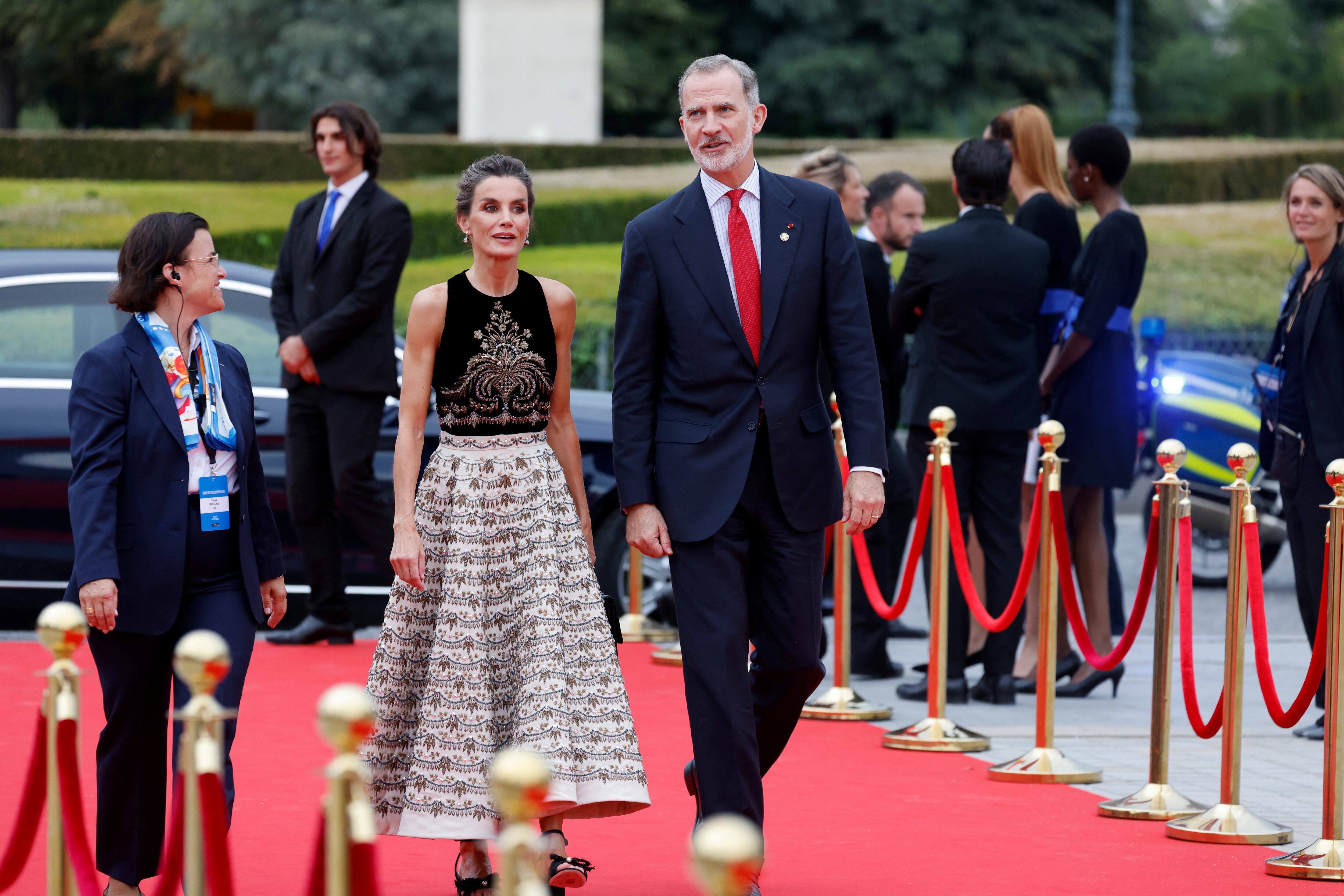 El rey de España, Felipe VI, y la reina Letizia (Foto: Ludovic Marin/Pool via REUTERS)