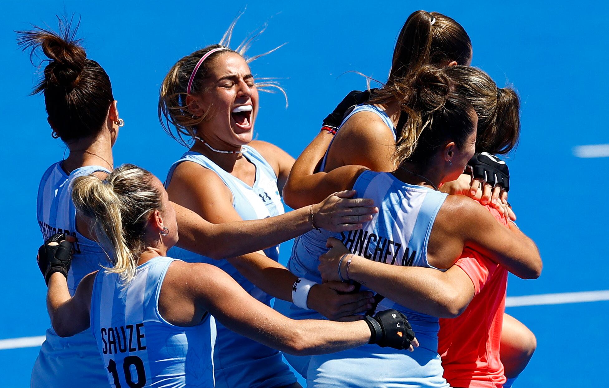 Las Leonas avanzaron a semifinales (REUTERS/Anushree Fadnavis)