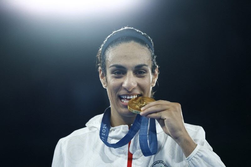 Ago 09, 2024. Imane Khelif se quedó con la medalla de oro en París (Reuters)