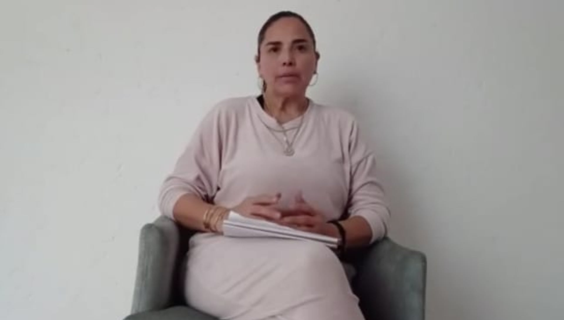 María Isabel Hernández, madre de Carlos y Paola Salcedo, publicó un video en sus redes sociales. (Instagram/@isabellahn8)